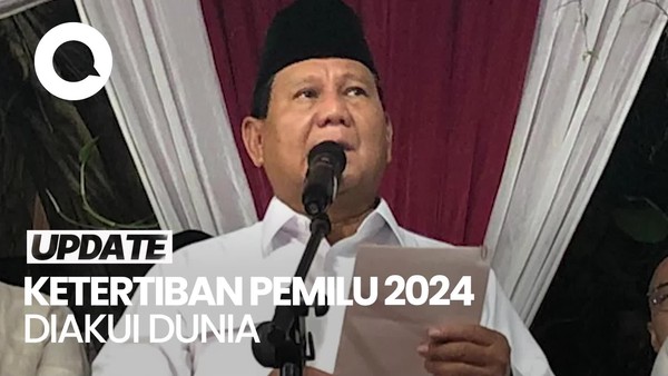 Prabowo: Sejuknya Pemilu 2024 Buat Pemimpin Dunia Terkesan