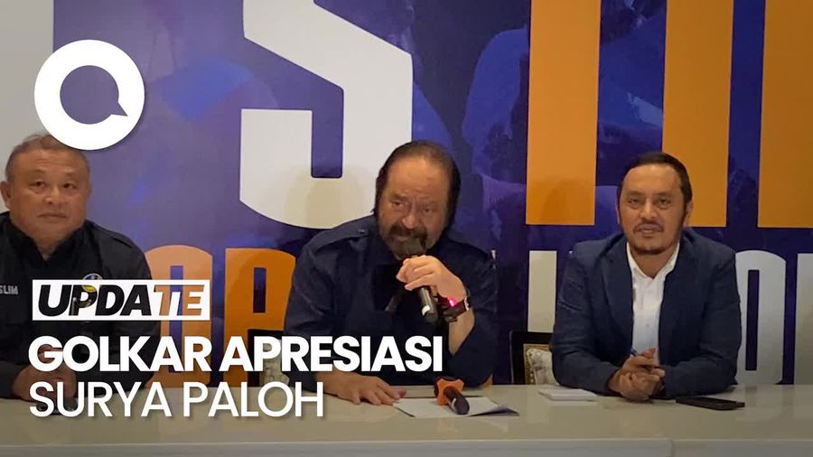 Golkar Apresiasi Sikap Surya Paloh Terima Hasil Pemilu 2024