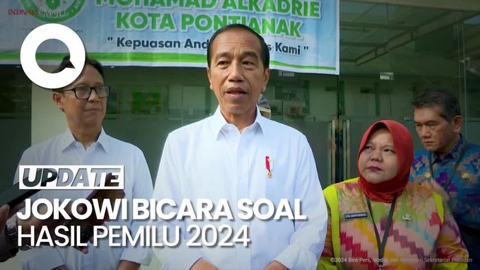 Jokowi soal Hasil Pemilu: Kita Patut Bersyukur, Saya Apresiasi KPU-Bawaslu