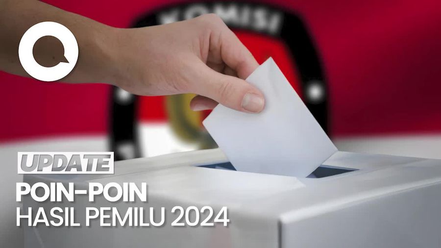 Sederet Hasil Pemilu 2024: Prabowo-Gibran Menang, PDIP Juara Pileg