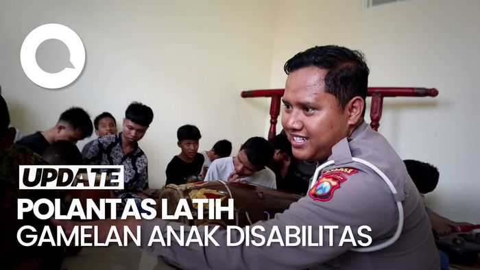 Briptu Luhur, Polantas yang Sabar Ajari Disabilitas Main Gamelan