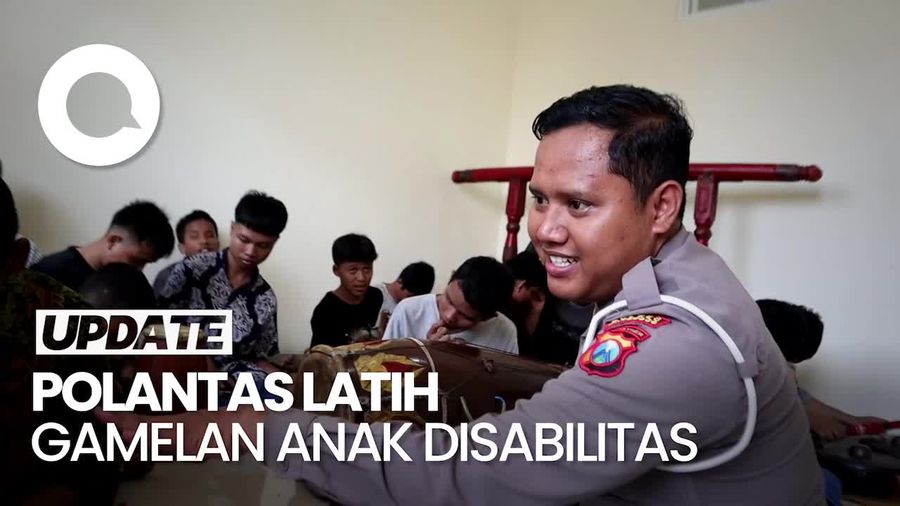 Briptu Luhur, Polantas yang Sabar Ajari Disabilitas Main Gamelan