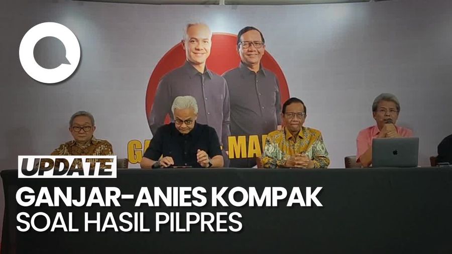 Ganjar Merasa Punya Catatan Sama dengan Anies soal Gugat Hasil Pilpres ke MK