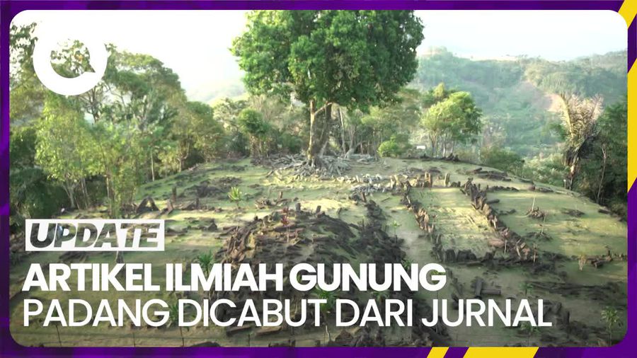 Publikasi Artikel Ilmiah soal Situs Gunung Padang Dicabut dari Jurnal