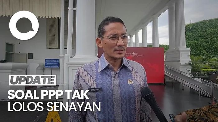 Sandiaga Ngaku Diminta Tak Komentar Banyak Usai PPP Tak Lolos DPR