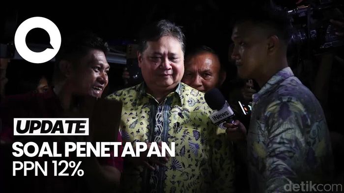 Soal PPN Naik 12%, Menko Airlangga: Lihat UU APBN Nanti