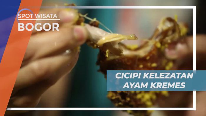 Santap Gurih Ayam Kremes di Warung Nasi Alam  Sunda Puncak Bogor