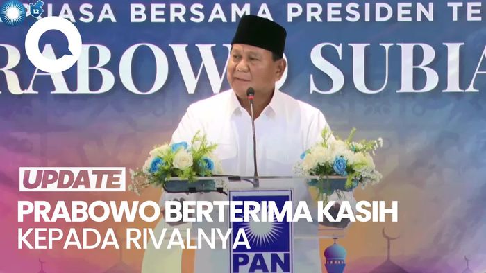 Prabowo: Semakin Rival Ledek Saya, Rakyat Semakin Cinta