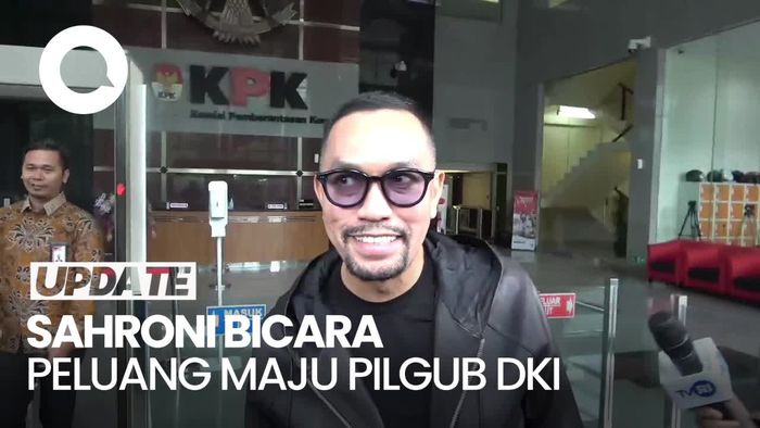 Respons Sahroni soal Surya Paloh Pilih Dirinya Maju Pilgub DKI