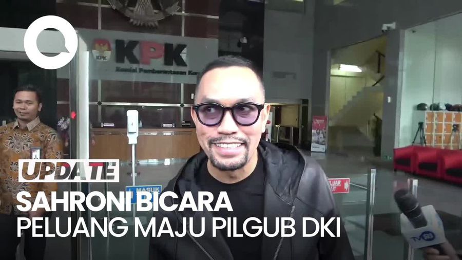 Respons Sahroni soal Surya Paloh Pilih Dirinya Maju Pilgub DKI