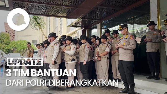 Bantu Korban Banjir di Jateng, Polri Kirim Tim Trauma Healing-Polwan 