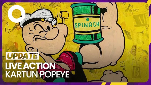 Kartun Popeye Bakal Dibuat Film Live Action