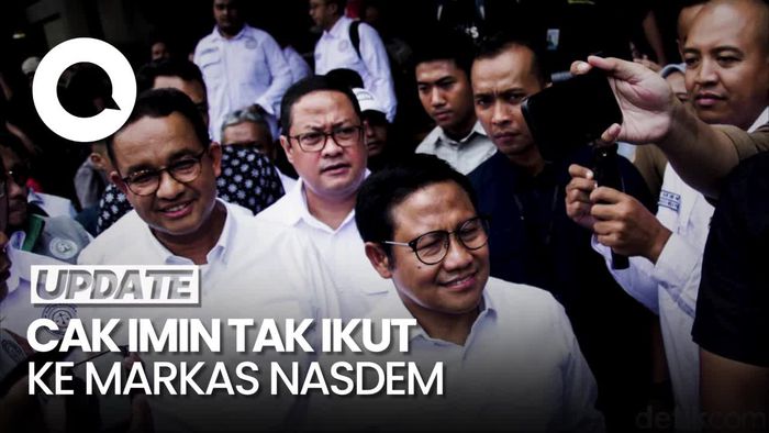 Anies Ungkap Alasan Cak Imin Tak Ikut ke Markas NasDem