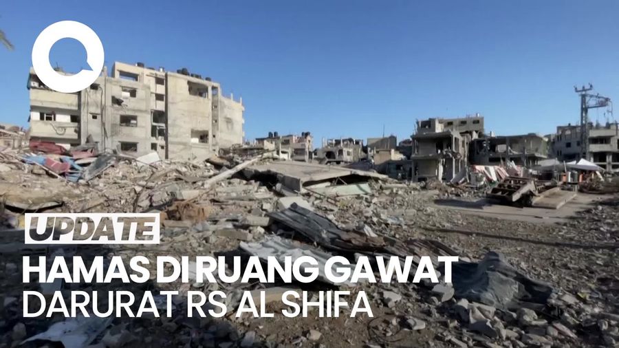 Israel Sebut Banyak Hamas Bersenjata Sembunyi di Al Shifa