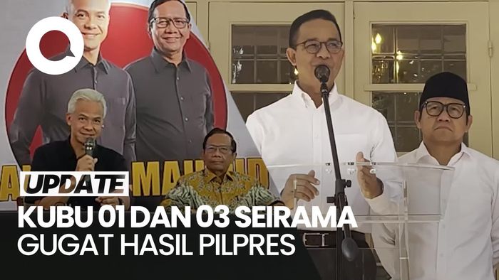 Ketika Anies-Cak Imin dan Ganjar-Mahfud Kompak Gugat soal Hasil Pilpres