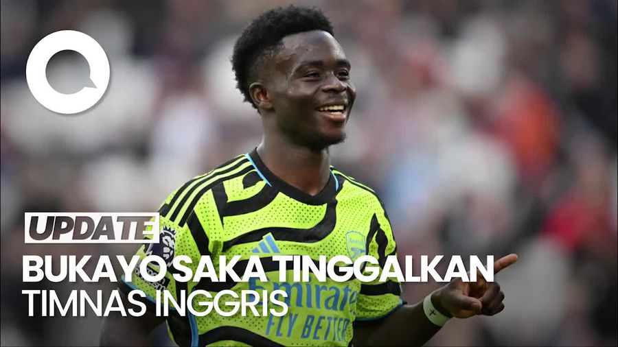 Bukayo Saka Gagal Bela Timnas Inggris Gegara Cedera