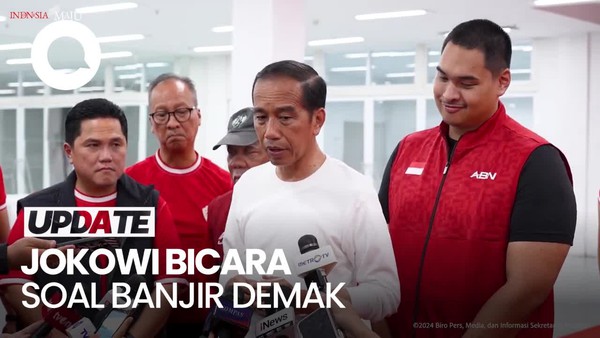 Jokowi soal Banjir di Demak: Tanggul Jebol Sudah Dikerjakan