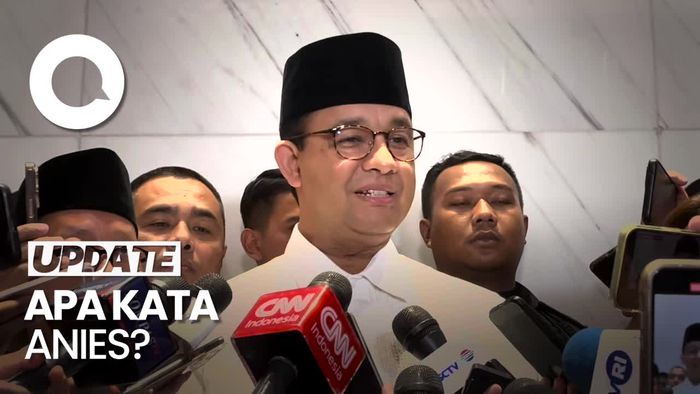 Anies soal Pertemuan Prabowo dan Surya Paloh: Sesuatu yang Baik