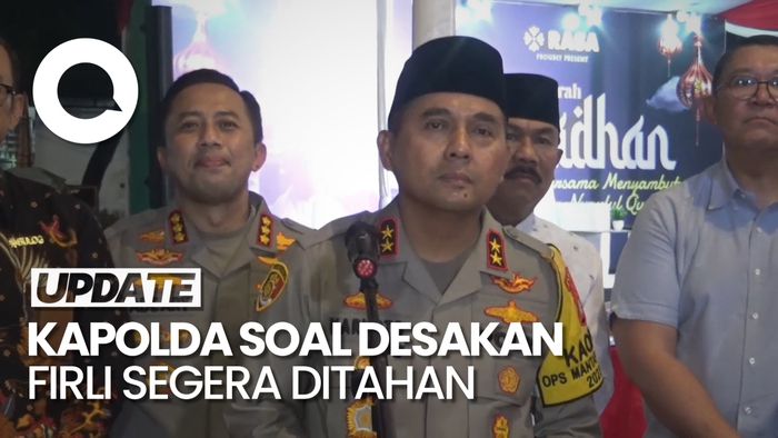 Jawaban Kapolda Metro soal Desakan Firli Segera Ditahan