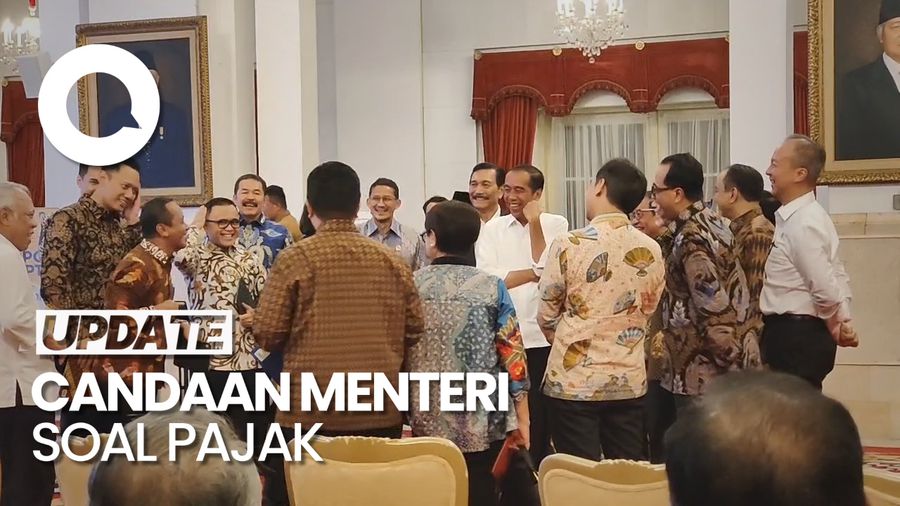 Jokowi Tanya Siapa Menteri Pajaknya Paling Banyak, Zulhas-Bahlil Tunjuk Luhut
