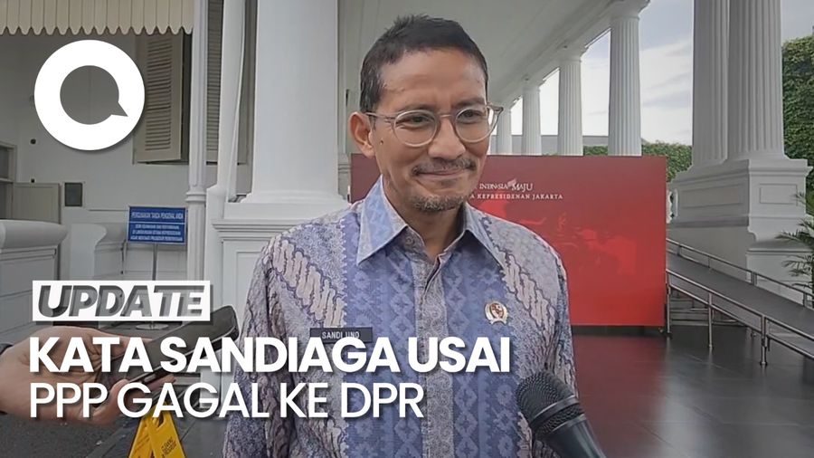 Langkah Sandiaga Usai PPP Gagal ke DPR: Insyaallah Istikamah