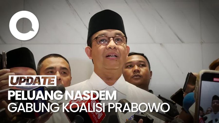 Kata Anies soal Paloh Sebut Peluang Gabung Koalisi Prabowo 50:50