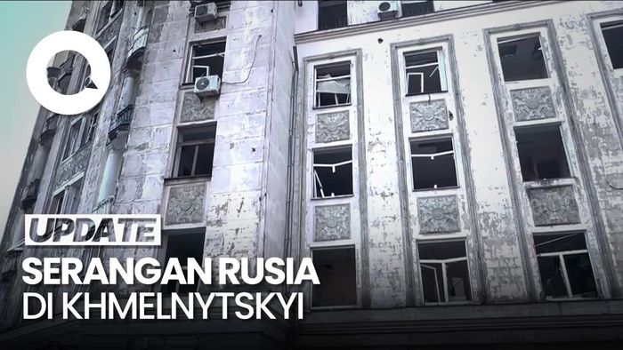 Rusia Bombardir Khmelnytskyi Ukraina, 2 Orang Tewas