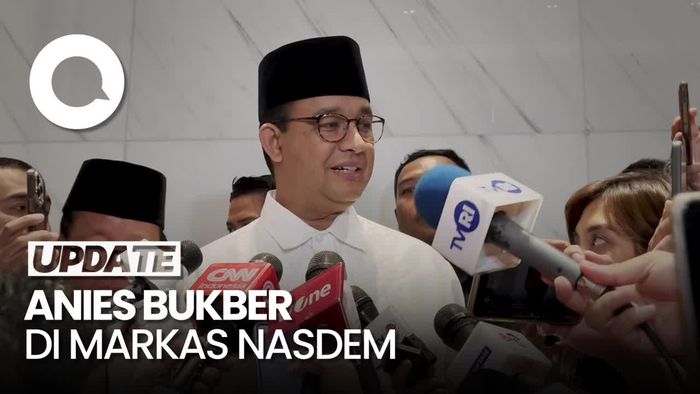 Kunjungi NasDem, Anies: Saya Penuhi Undangan Bukber dengan Anak Yatim