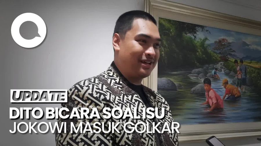 Dito soal Isu Jokowi Masuk Golkar: Beliau Lebih Fokus Multipartai