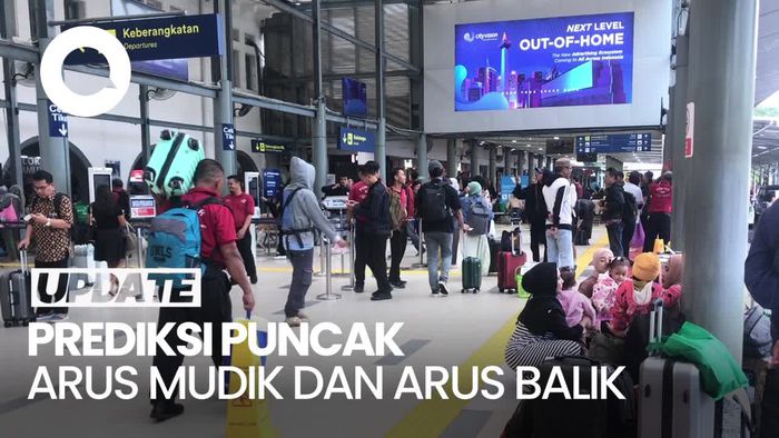 Prediksi Puncak Arus Mudik dan Arus Balik Lebaran di Stasiun Pasar Senen