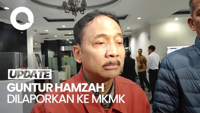 Respons Ketua MK Saat Guntur Hamzah Dilaporkan MKMK