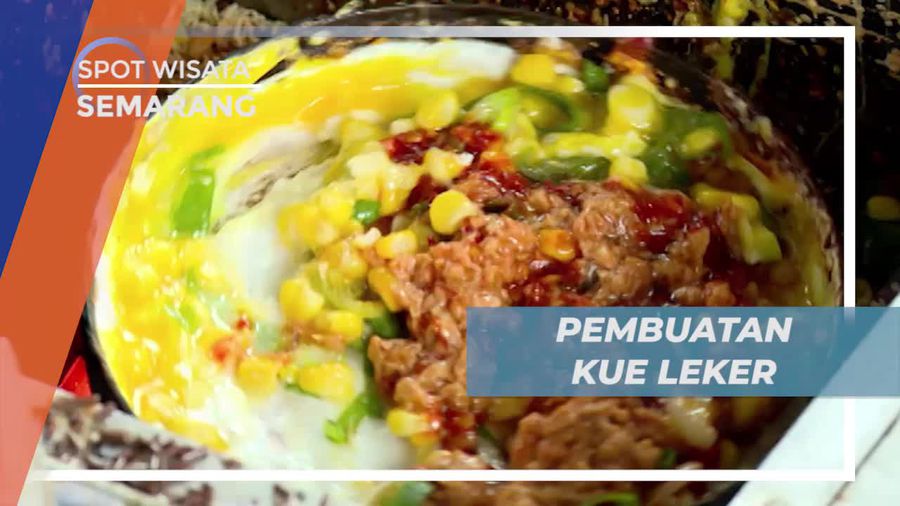 Melihat Langsung Pembuatan Kue Leker di Semarang 