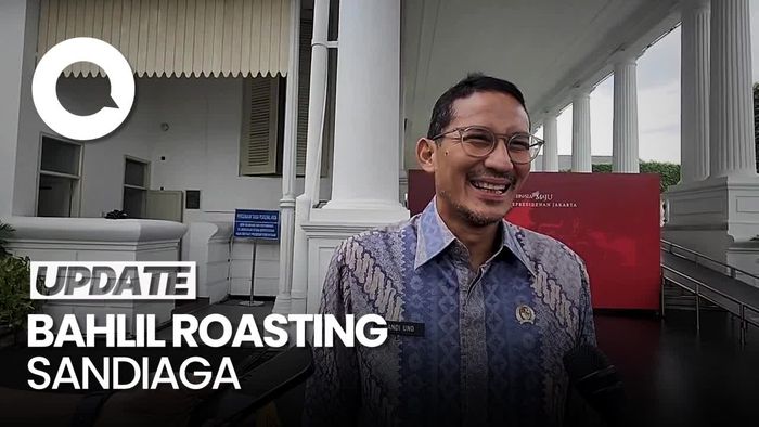 Bahlil Roasting Sandiaga Gegara PPP Tak Lolos ke DPR