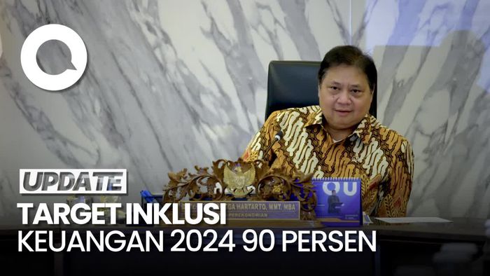 Menko Airlangga: Inklusi Keuangan 2024 Ditargetkan 90%