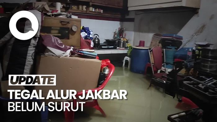 Melihat Rumah Komeng di Tegal Alur Jakbar yang Masih Kebanjiran