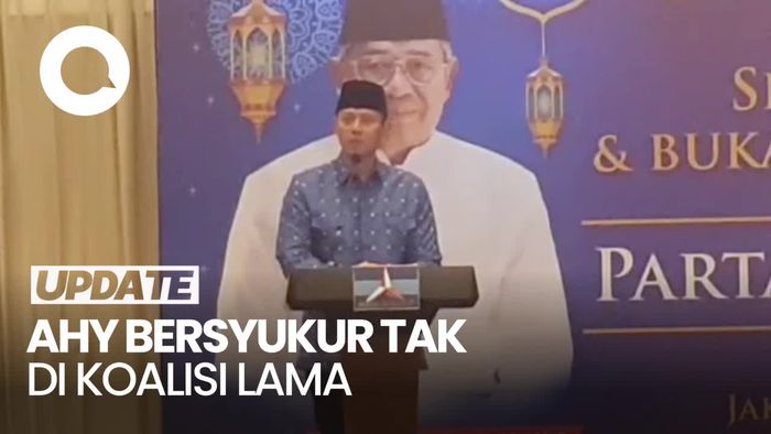 AHY Bersyukur di Koalisi Prabowo, Sindir Tempat Lama Hancur Lebur