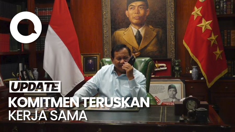 Momen Prabowo Dapat Ucapan Selamat dari Joe Biden