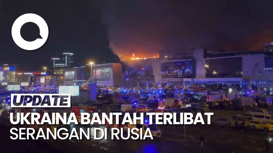 Ukraina Bantah Terlibat Penembakan di Rusia yang Tewaskan 60 Orang