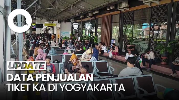  Tiket Kereta Api Arus Balik H+2 hingga H+4 di Yogyakarta Ludes Terjual
