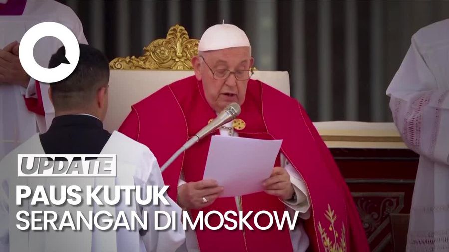 Paus Fransiskus Kutuk Serangan di Moskow: Tindakan Menyinggung Tuhan