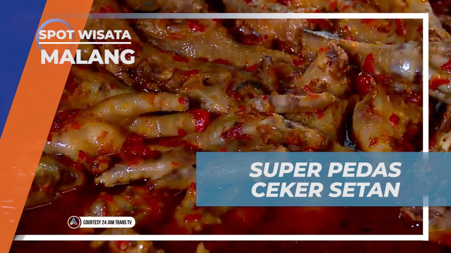 Menikmati Sensasi Super Pedas Kuliner Ceker Setan yang Bikin Ketagihan, Malang