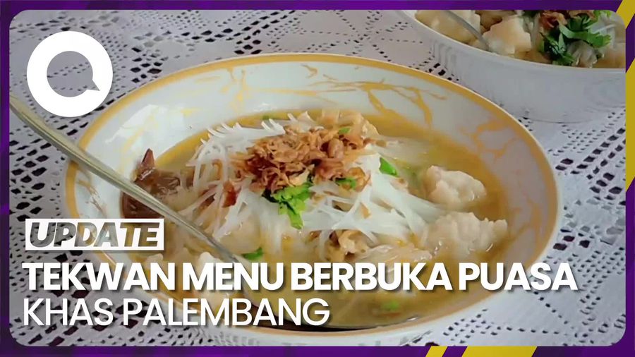 Tekwan, Menu Berbuka Puasa Khas Palembang Yang di Buru Pembeli