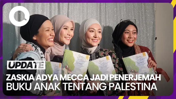 Cerita Zaskia Mecca Jadi Penerjemah Buku Anak Tentang Palestina