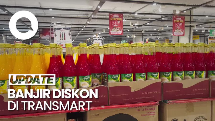 Yuk Merapat, Sirup di Transmart Dijual Mulai Rp 10 Ribuan