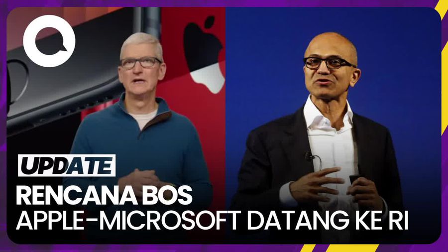 Bos Apple-Microsoft Bakal Sambangi Indonesia, Ada Apa?