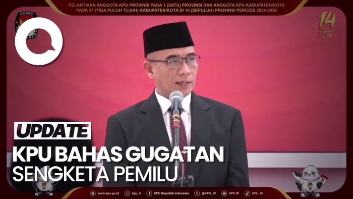 KPU Bahas Gugatan Sengketa Pemilu Malam Ini