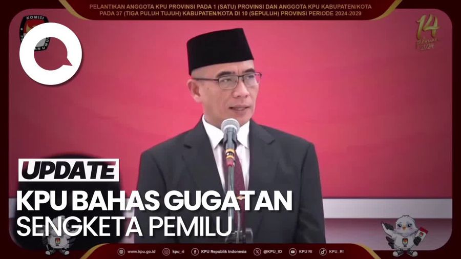 KPU Bahas Gugatan Sengketa Pemilu Malam Ini