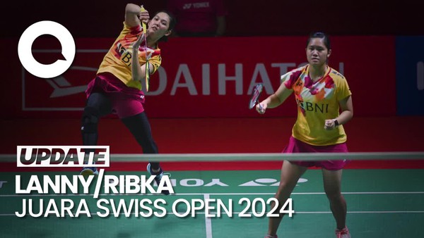 Lanny/Ribka Juara Swiss Open 2024
