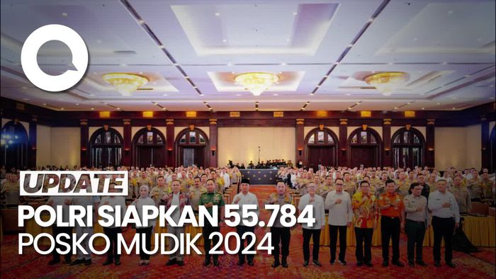 Operasi Ketupat 2024, Polri Siapkan 55.784 Posko Mudik