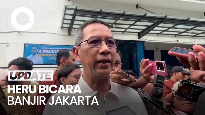 Hek Kramat Jati Banjir Lagi, Heru Budi: Mohon Dimaklumi